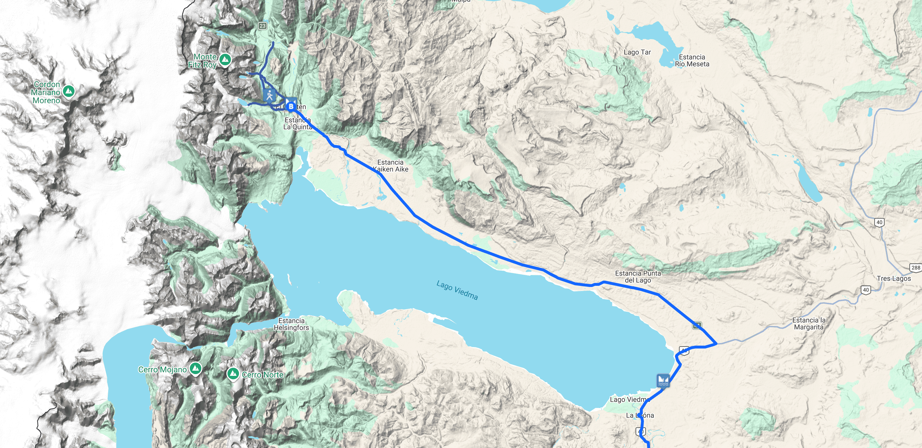 Map Chaltén full day: Visita Libre