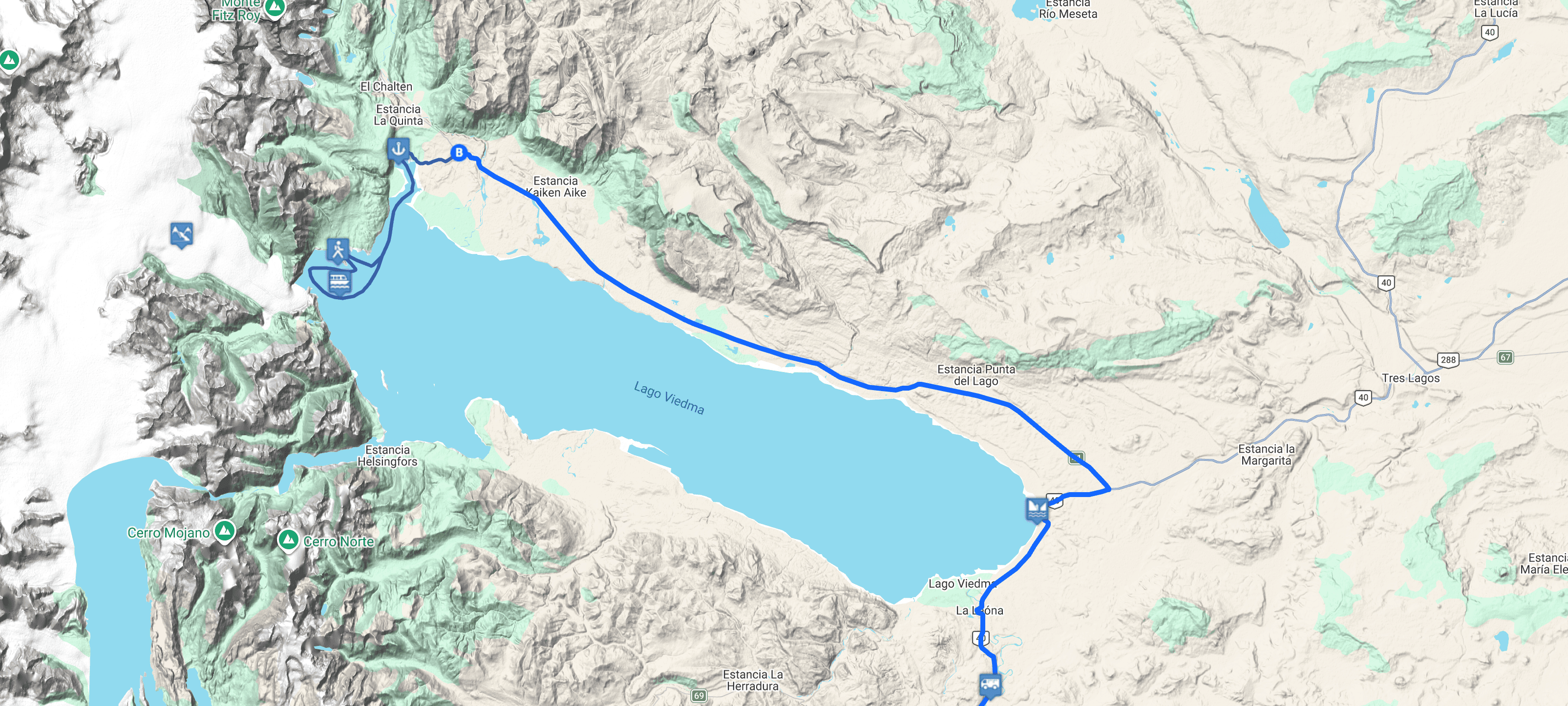 Map Navegación Viedma